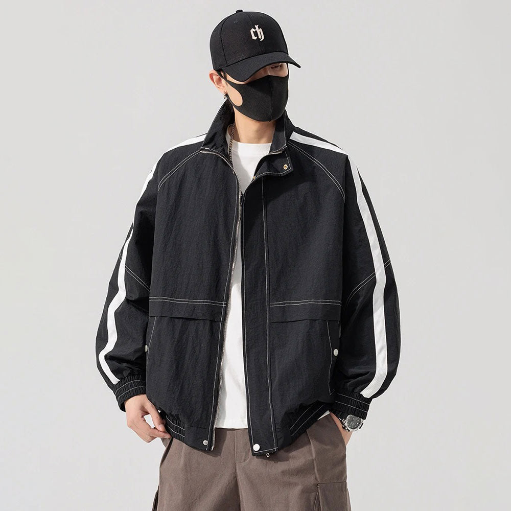 Kurtka Męska Casual Duży Rozmiar Serce Mody