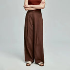 Spodnie damskie proste z elastycznym pasem Polish store