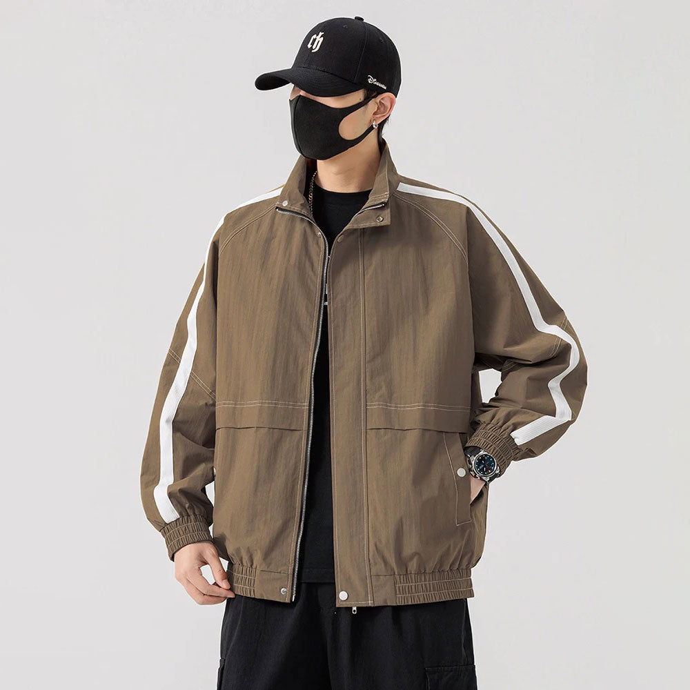 Kurtka Męska Casual Duży Rozmiar Serce Mody