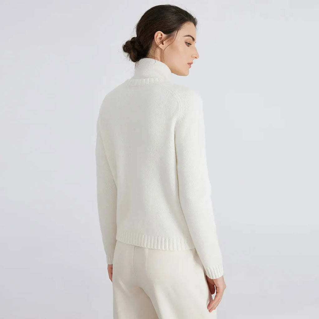 Kardigan wełniany z długim rękawem Polish store