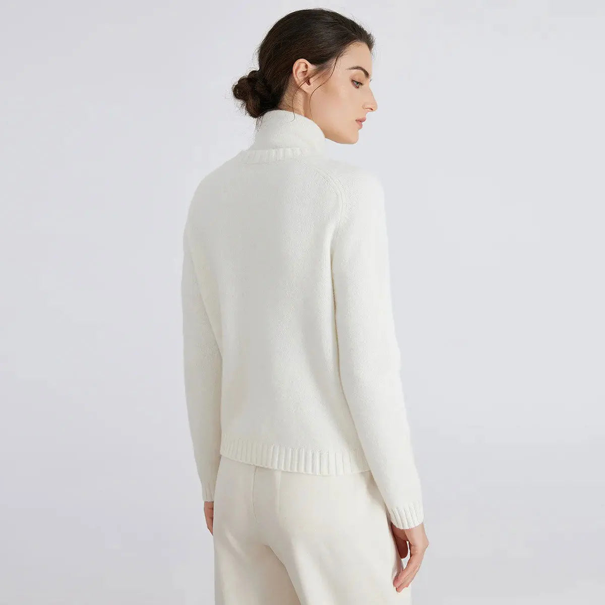 Kardigan wełniany z długim rękawem Polish store