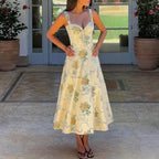 Sukienka damska z wiązaniem w talii Polish store