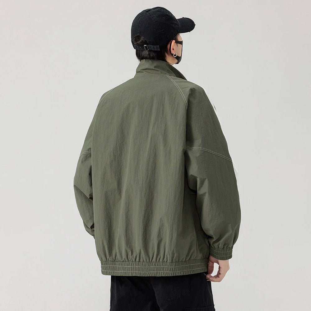 Kurtka Męska Casual Duży Rozmiar Serce Mody