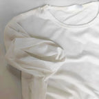 Koszulka Męska Basic Luźna Krótki Rękaw Serce Mody