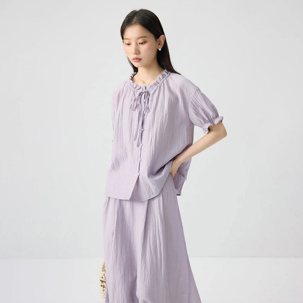 Letnia bluzka damska z krótkim rękawem Polish store