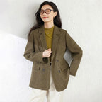 Damska marynarka wełniana casua Polish store