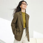 Damska marynarka wełniana casua Polish store