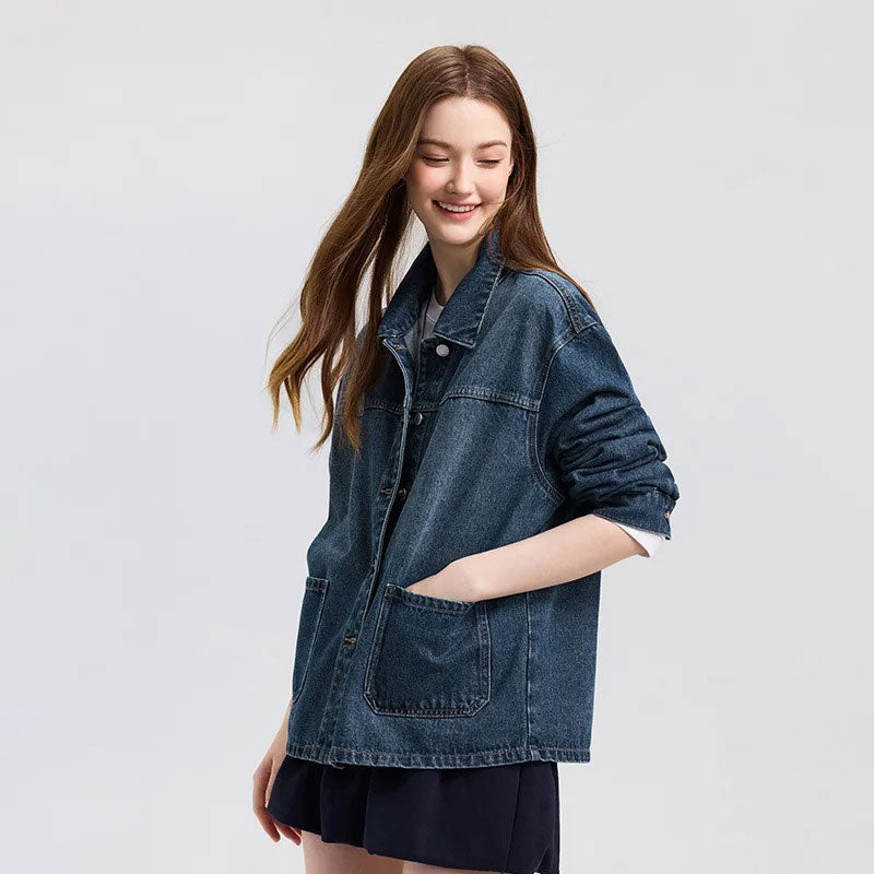 Damska kurtka jeansowa oversize Semir Polish store